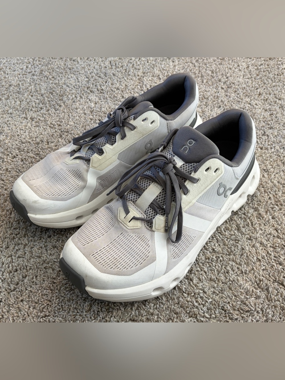 ON Cloudrunner 2 Frost | White Men’s 11.5 Shoes